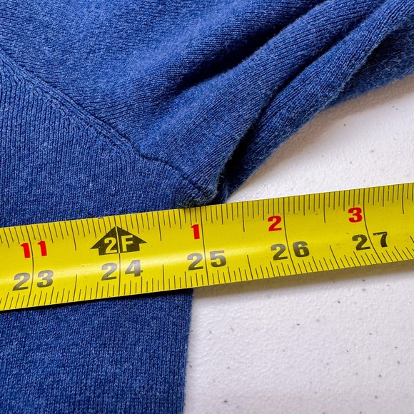 Polo Ralph Lauren Sweater Mens 2XL Blue V Neck Pima Cotton Pullover Classic XXL‎ - Picture 8 of 10